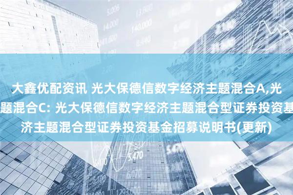 大鑫优配资讯 光大保德信数字经济主题混合A,光大保德信数字经济主题混合C: 光大保德信数字经济主题混合型证券投资基金招募说明书(更新)