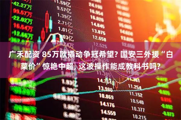 广禾配资 85万欧撬动争冠希望? 国安三外援“白菜价”惊艳中超, 这波操作能成教科书吗?